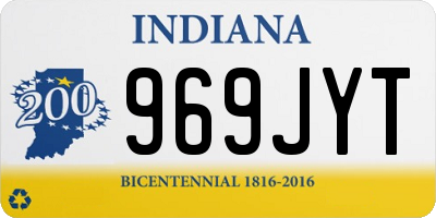 IN license plate 969JYT