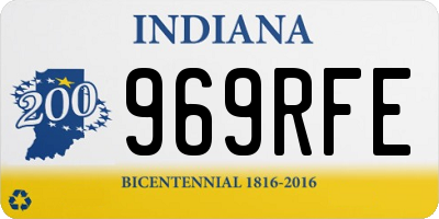 IN license plate 969RFE
