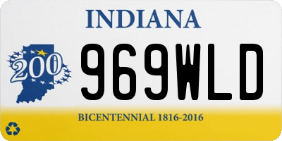 IN license plate 969WLD