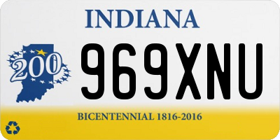 IN license plate 969XNU