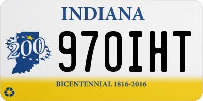 IN license plate 970IHT