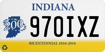 IN license plate 970IXZ
