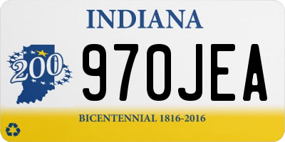 IN license plate 970JEA