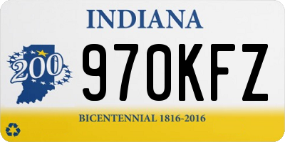 IN license plate 970KFZ