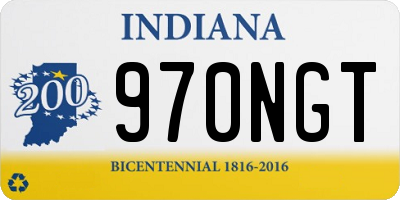 IN license plate 970NGT