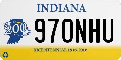 IN license plate 970NHU