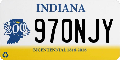 IN license plate 970NJY