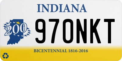 IN license plate 970NKT