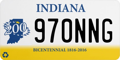IN license plate 970NNG