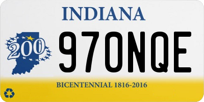 IN license plate 970NQE
