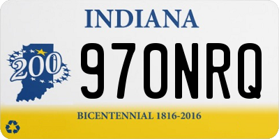 IN license plate 970NRQ