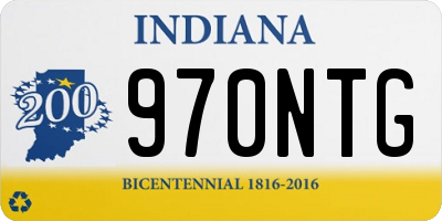 IN license plate 970NTG
