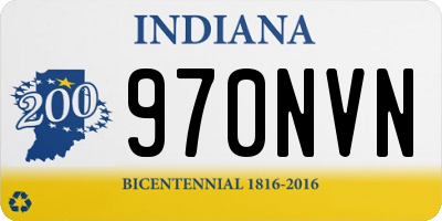 IN license plate 970NVN