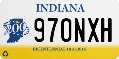 IN license plate 970NXH