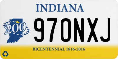 IN license plate 970NXJ