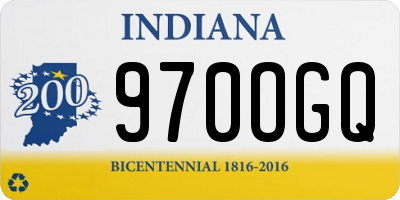 IN license plate 970OGQ