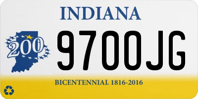 IN license plate 970OJG