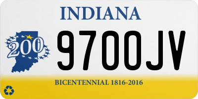 IN license plate 970OJV