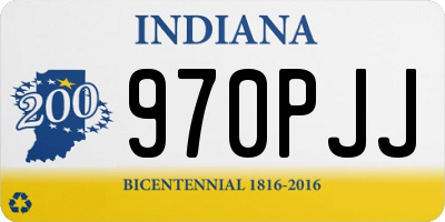 IN license plate 970PJJ