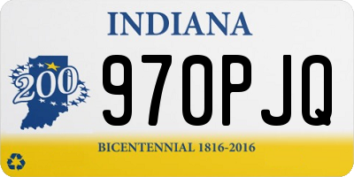 IN license plate 970PJQ