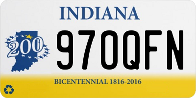 IN license plate 970QFN
