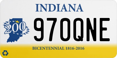 IN license plate 970QNE