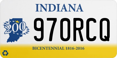 IN license plate 970RCQ