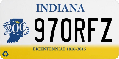 IN license plate 970RFZ