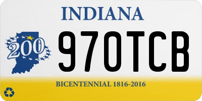 IN license plate 970TCB