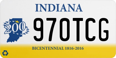 IN license plate 970TCG