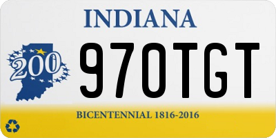 IN license plate 970TGT