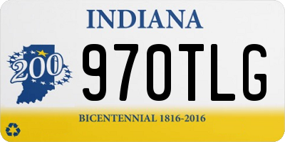 IN license plate 970TLG