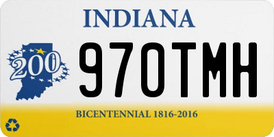 IN license plate 970TMH