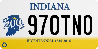 IN license plate 970TNO