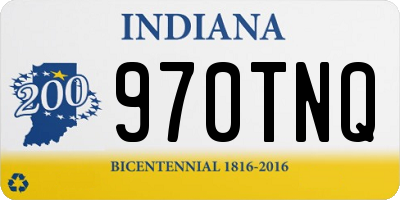 IN license plate 970TNQ