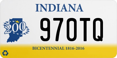 IN license plate 970TQ