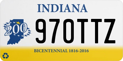 IN license plate 970TTZ