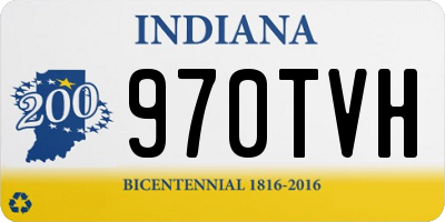 IN license plate 970TVH