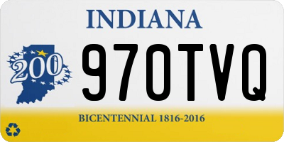 IN license plate 970TVQ