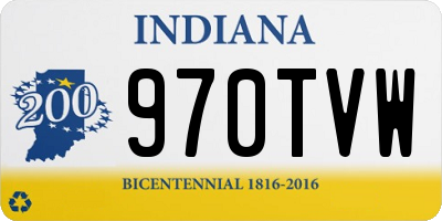 IN license plate 970TVW