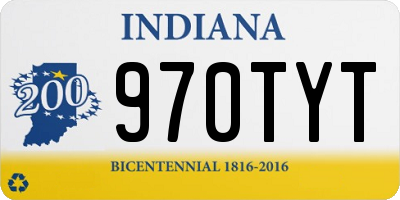 IN license plate 970TYT