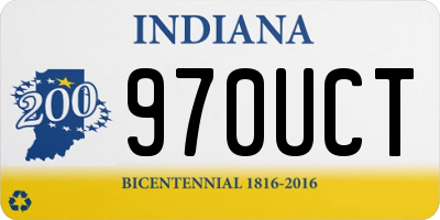 IN license plate 970UCT