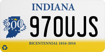 IN license plate 970UJS