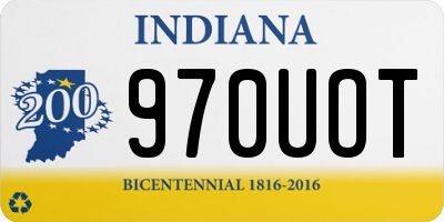 IN license plate 970UOT