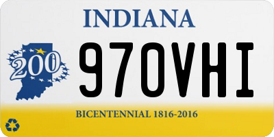 IN license plate 970VHI