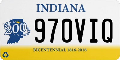 IN license plate 970VIQ