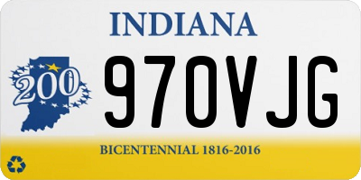 IN license plate 970VJG