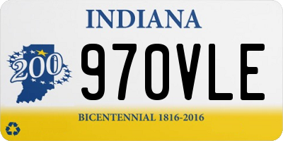 IN license plate 970VLE