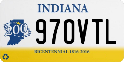 IN license plate 970VTL