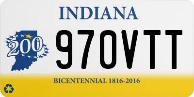 IN license plate 970VTT